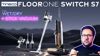 Tineco Floor ONE Switch S7 WetDry Vacuum w FlashDry  Review amp Cleaning Tests [upl. by Gobert]