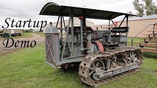 Caterpillar Sixty Engine Startup Demo [upl. by Anilec]