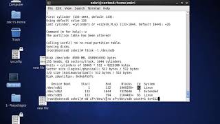 gestion de system de fichier linux gdisk fdisk parted mbr gpt fstab mount ext4 [upl. by Mellette]