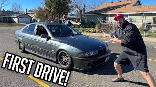 WE STRAIGHT PIPED THE 540I THEN CRASHED IT [upl. by Lacim41]