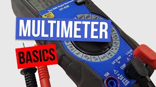 How to Use a Multimeter for Beginners A Easy Tutorial Test for Voltage Current amp Resistance [upl. by Johnstone646]