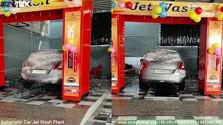 Automatic Car Jet Wash Plant  Auto Jet  Foam  Wax Spray  M 919205989864  wwwezytekcleanin [upl. by Mulcahy]