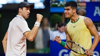 Carlos Alcaraz vs Nicolas Jarry Argentina Open  Semifinal [upl. by Nayr]