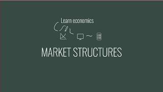 Market structures [upl. by Annaihr]