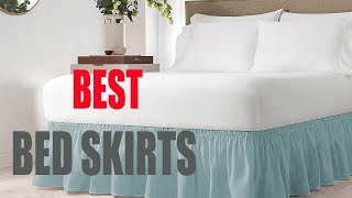 ✅ 5 Best Bed Skirts of 2022 💦 [upl. by Hilliary]