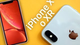 iPhone X o iPhone XR ¿cuál es mejor y debes comprar [upl. by Clyde296]