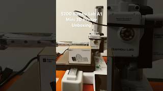 200 A1 Mini 3D Printer Unboxing ASMR  August 2024  Bambu Lab asmr 3d a1mini [upl. by Ardnaskela]