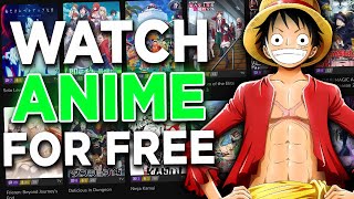 How to Watch Anime for FREE 2024  Best Websites to Watch Anime for Free  Working [upl. by Yatzeck]