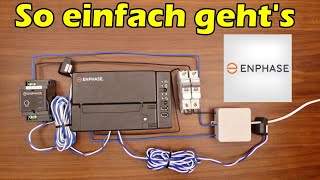 Enphase PV Anlage total einfach bauen und und einrichten Einfacher geht es nicht [upl. by Fulton]