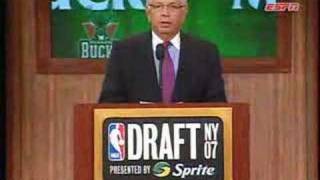 NBA Draft 2007 Recap [upl. by Phelia618]