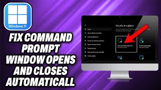 How To Fix Command Prompt Window Opens And Closes Automatically In Windows 11 2024  Quick Help [upl. by Moreen]