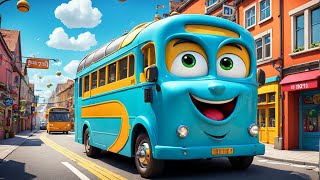 The Wheels on the Bus  Classic Nursery Rhyme for Kids  Interactive SingAlong Adventure [upl. by Cristian]