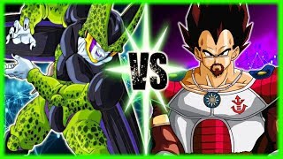 Perfect Cell Vs King Vegeta FtSeeReax [upl. by Adiaj]