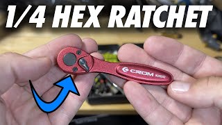 Demo CROM Mini Ratchet  The Perfect Tool for Tight Spaces [upl. by Adaran]