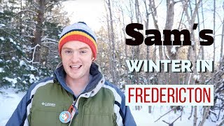 Winter in Canada Vlog  Visiting Family in Fredericton [upl. by Olyhs]