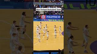 New Zealand Basketball Team Performs Haka  Gilas Pilipinas vs New Zealand FIBA Asia Cup [upl. by Dean802]