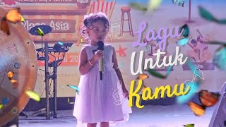 Queenara Pertama Kali Ikutan Lomba Nyanyi di Usia 3 Tahun  Lagu Untuk Kamu by Alyssa Dezek [upl. by Galliett]