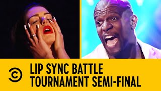 SemiFinals Anne Hathaway VS Terry Crews  Lip Sync Battle Tournament [upl. by Wilma428]