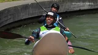 Mens Kayak Cross Final  2023 ICF CanoeKayak Slalom World Cup Augsburg Germany [upl. by Roselani599]