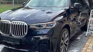 ASMR Exterior Detailing BMW X7 [upl. by Doyle]