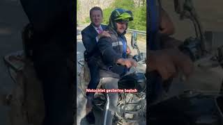 Mustafa Sarıgül motosiklet gezilerine başladı [upl. by Deden]