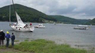 Havarie einer Segelyacht am Edersee im Juli 2009 [upl. by Hyland]