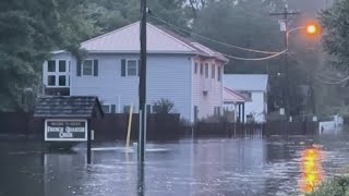 Tropical storm Debby rains cause dangerous floods in midAtlantic states [upl. by Yantruoc771]