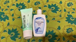 Secalia glycerin cream review  Secalia glycerin lotion review  best bodylotion for dry skin [upl. by Aelahs572]