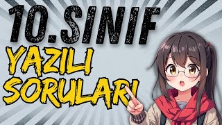 10 SINIF İNGİLİZCE 1 DÖNEM 1 YAZILI [upl. by Buatti]