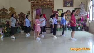 Jamila Weta Line Dance by Sanggar Edam Choreographer  Suroto  INA [upl. by Irtimid]