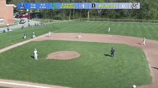 Dracut Baseball vs Lowell Catholic Senior Night 51024 [upl. by Neo]