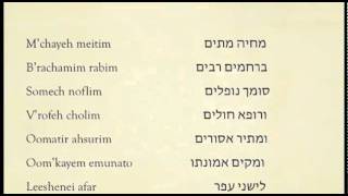 Amidah in song  Shemonei Esrei  Part 1  phonetic Hebrew  Jewish Prayer  from Torahguycom [upl. by Trev666]