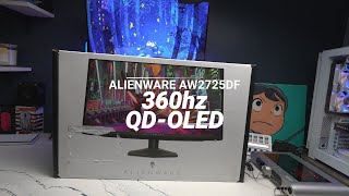 Why Im Returning the Alienware QDOLED 360hz Monitor AW2725DF [upl. by Sidell]