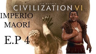 Sid Meier’s Civilization VI imperio maorí E P4 [upl. by Gader]