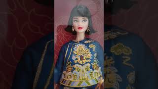 Stunning Guo Pei Chinese Lunar New Year Barbie barbie barbiedoll doll chinesenewyear chinese [upl. by Sirc720]