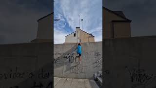 La nueva generación del parkour en Valdemoro alexsegura parkour viralshort [upl. by Gilcrest994]