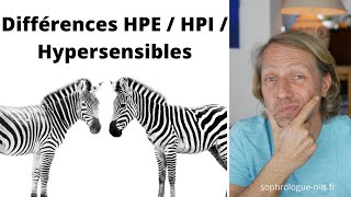 29 Différence HPE  HPI et hypersensible [upl. by Felske]