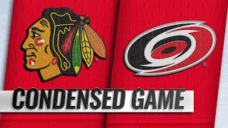 111218 Condensed Game Blackhawks  Hurricanes [upl. by Imoin]