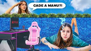 FIZEMOS UM QUARTO SECRETO NA PISCINA 😱 [upl. by Annette]