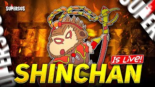 SHINCHAN PLAYING SUPER SUS WITH SUBSCRIBERS 🤫🔪  SHINCHAN GAMING [upl. by Snevets489]