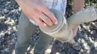 Potato Cannon Spud Gun Silencer Outdoors Distance Shots Camping [upl. by Akemal]