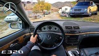 Mercedes Benz E320 CDI W211 204HP  POV Drive [upl. by Carlile642]