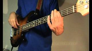 Lloyd Cole And The Commotions  Rattlesnakes  Bass Cover [upl. by Aitra]