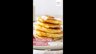 🤩🤤 PancakeTeig einfrieren  Thermomix® Rezept [upl. by Ppik]