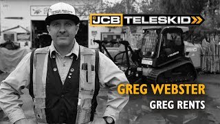 JCB Teleskid Limitless Potential  Greg Rents Testimonial [upl. by Abbe]