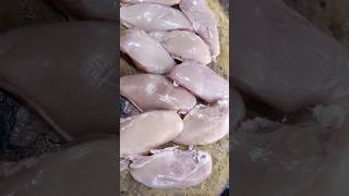 Chicken 65 cuttingchicken natukodi telangana fish [upl. by Enitnelav]