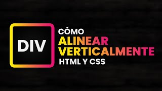 Centrar Verticalmente un DIV con HTML Y CSS 🔴 EN 1 MINUTO [upl. by Terrej]