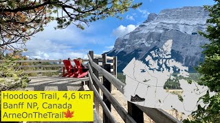 Hoodoos Trail Banff National Park Rocky Mountains Canada [upl. by Annayehc]