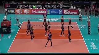 Brionne Butler  Osasco vs SESC RJ  Volleyball Highlights [upl. by Autumn]