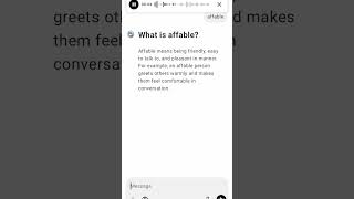 What is affable [upl. by Ailimac]